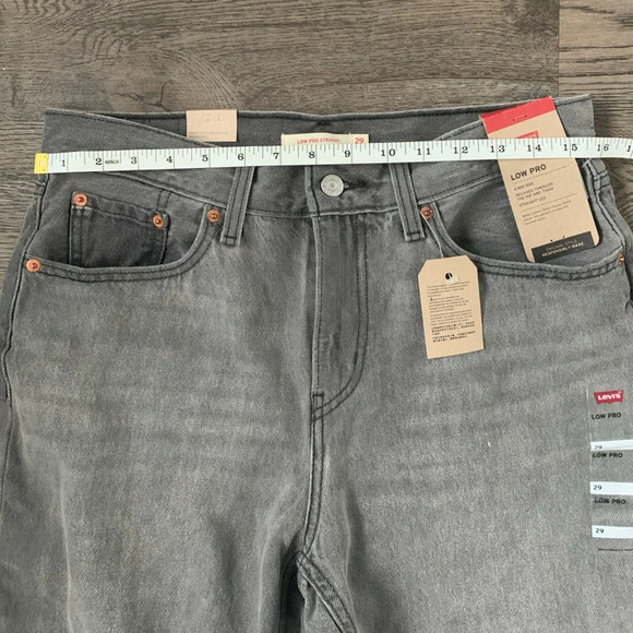 Levi's Low Pro Women's Jeans - Size 29‎ - Light Grey - NWT - Picture 9 of 12